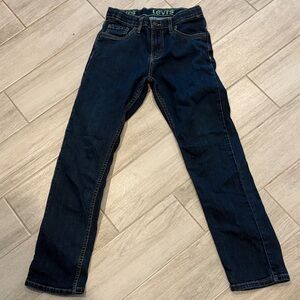 Levi's Boy's Navy Straight-Leg Jeans